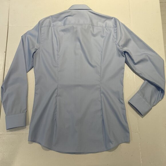 New Hugo Boss Dress Shirt Blue 16/41 NWT - Picture 6 of 10